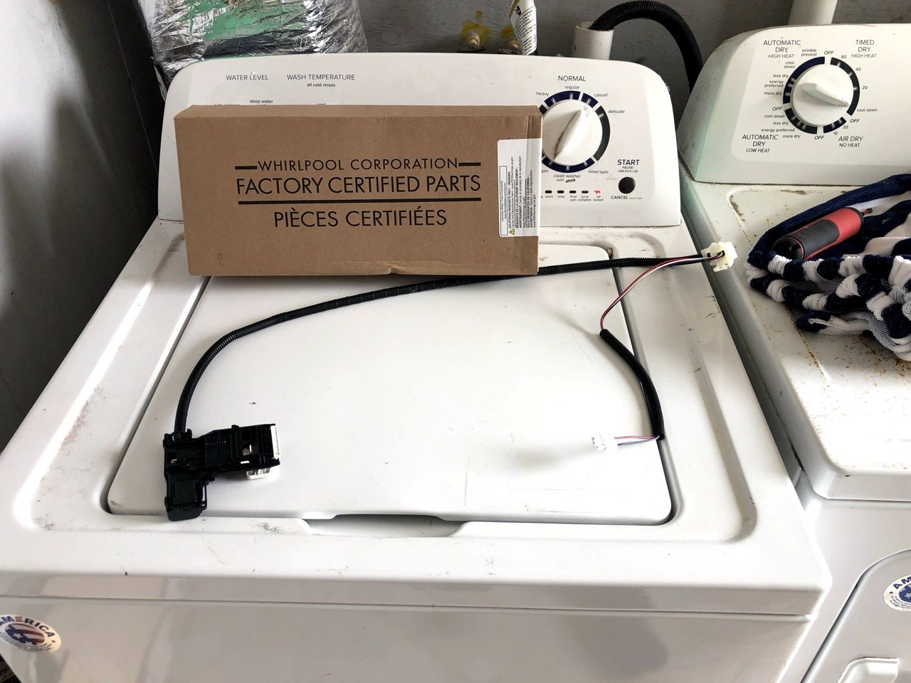 Amana Washer Lid Lock Replacement in Hallandale Beach