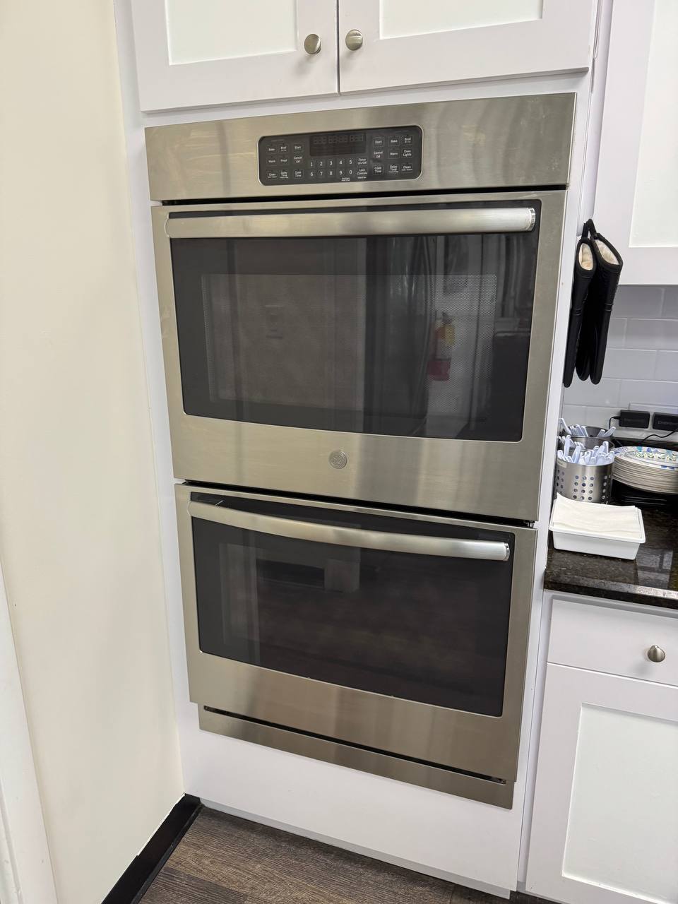 GE Double Oven F96 Error Repair in Pembroke Pines — Before