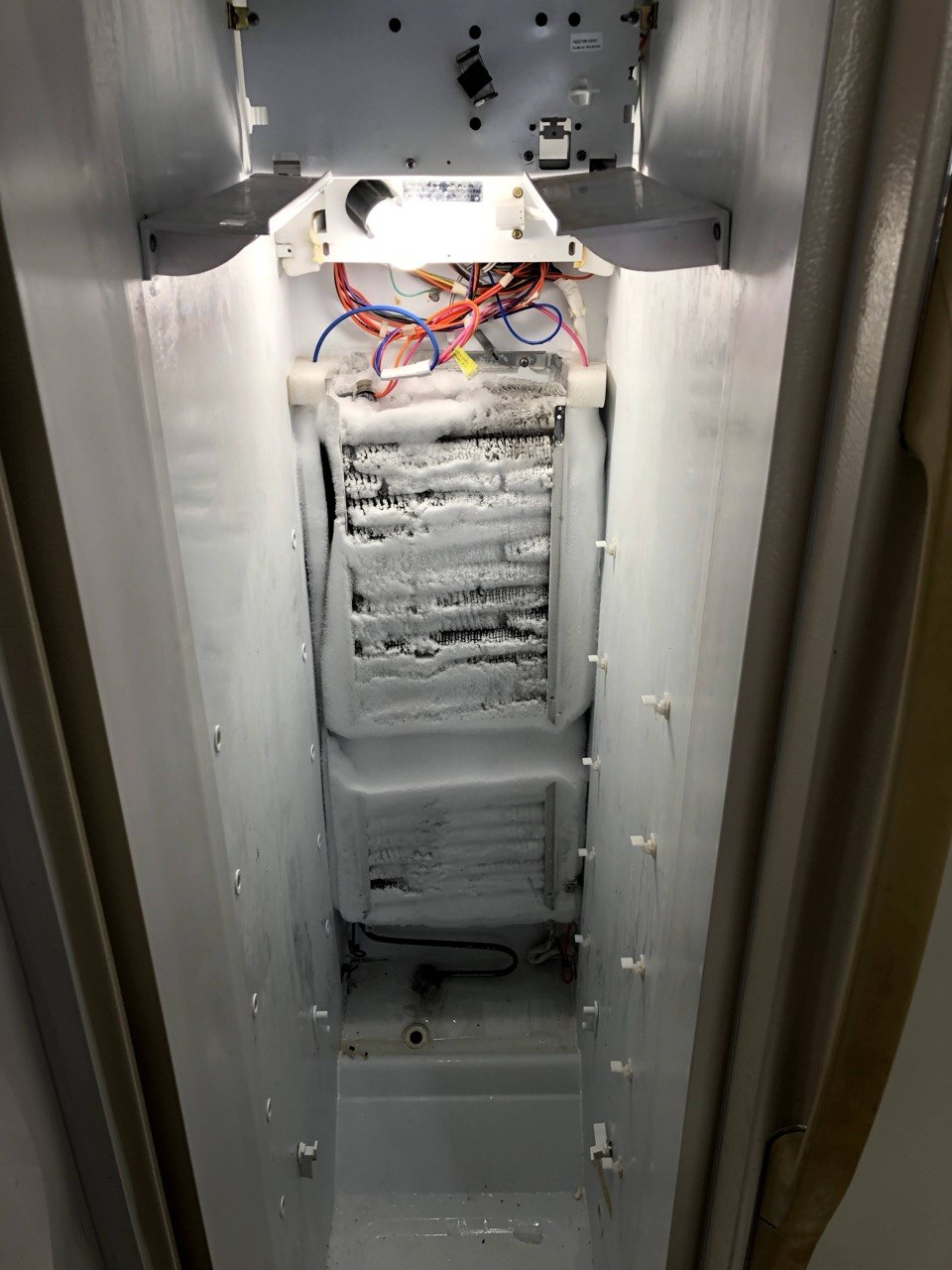 GE Refrigerator Not Cooling in Miramar: Frozen Evaporator Coil Resolved