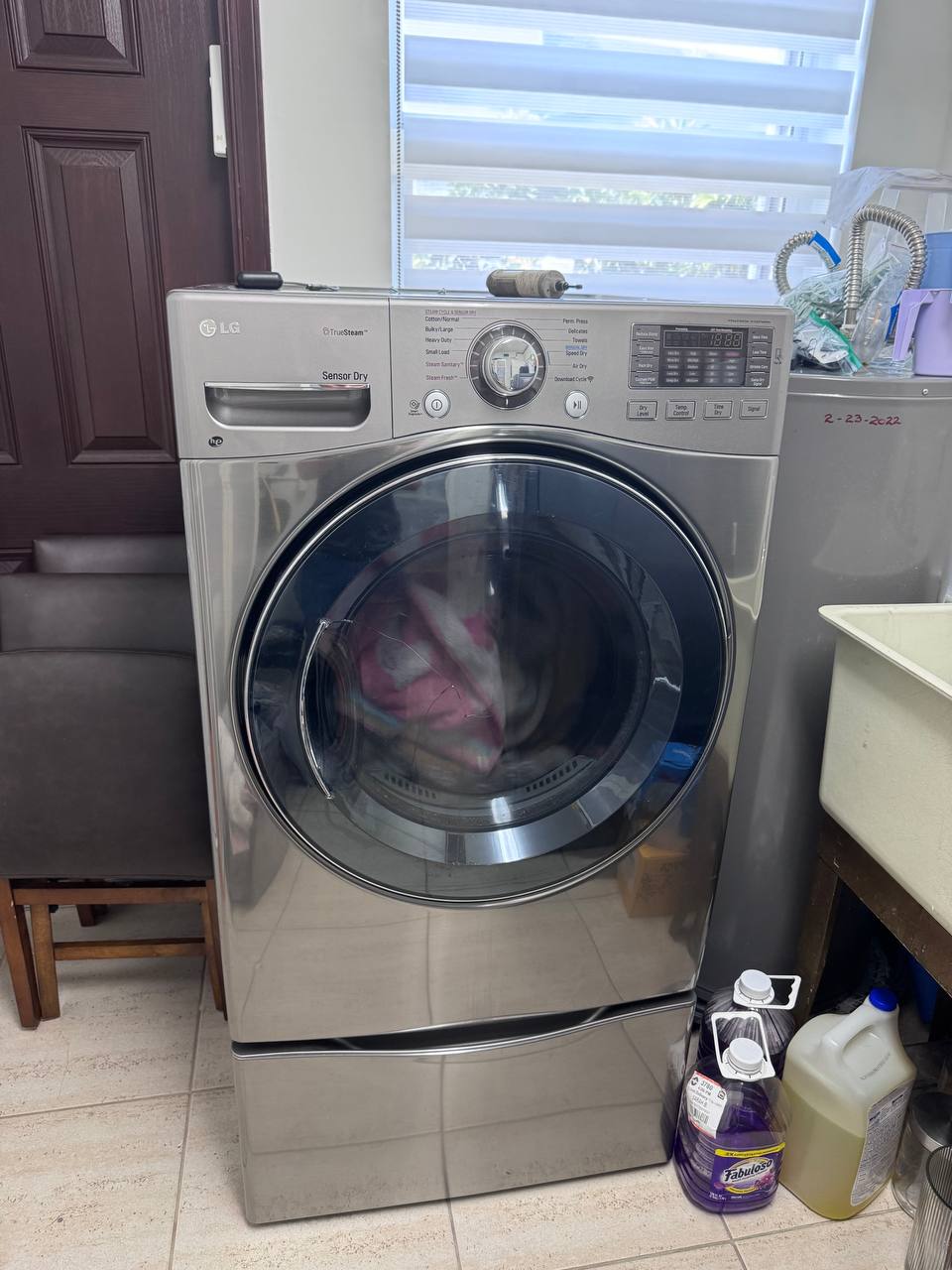 LG Dryer Running Constantly: Board-Level Motor Relay Fix in Sunrise — Before