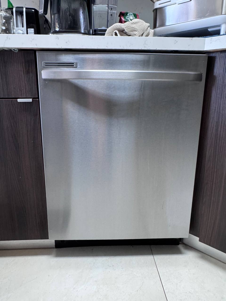 Samsung Dishwasher Repair in Hollywood: Anti-Flood Mode Diagnosis — Before