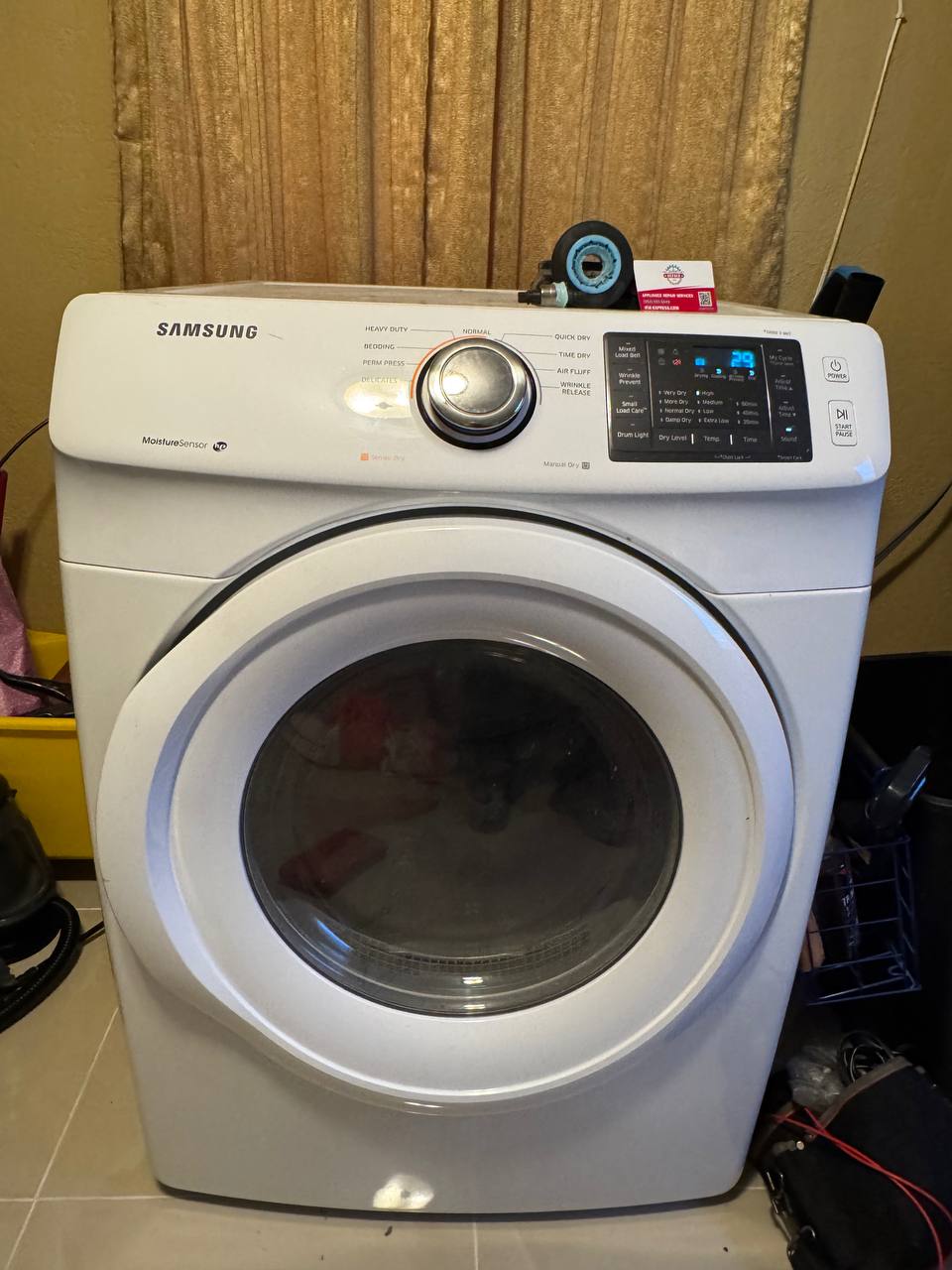 Samsung Dryer Repair in Fort Lauderdale: Loud Noise Diagnosis & Upgrade — Before