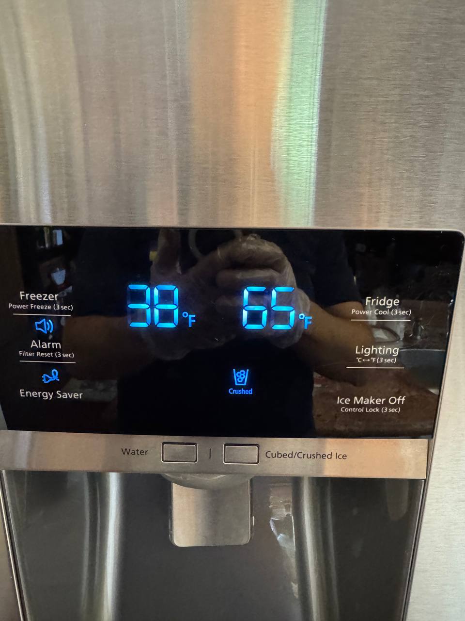 Saving a "Melting" Samsung Refrigerator in Margate — Before