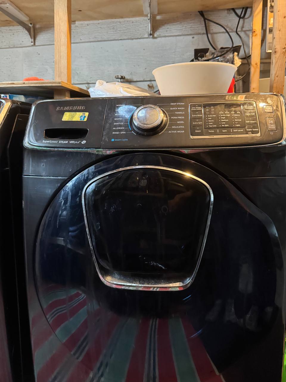 Samsung Washer Not Draining in Dania Beach — Before