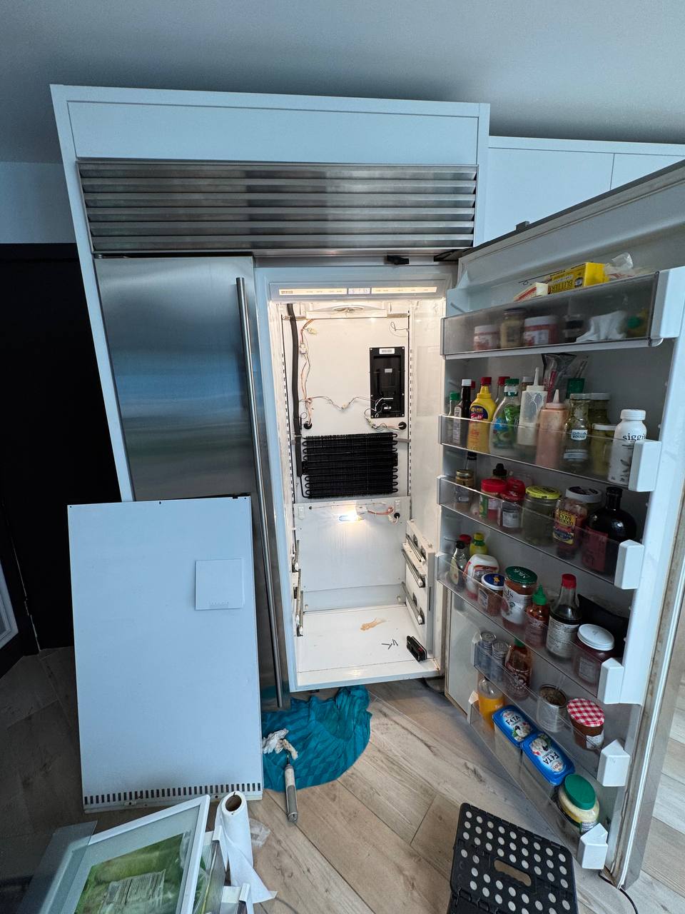 Sub-Zero Refrigerator Water Leak Repair in Hollywood, FL