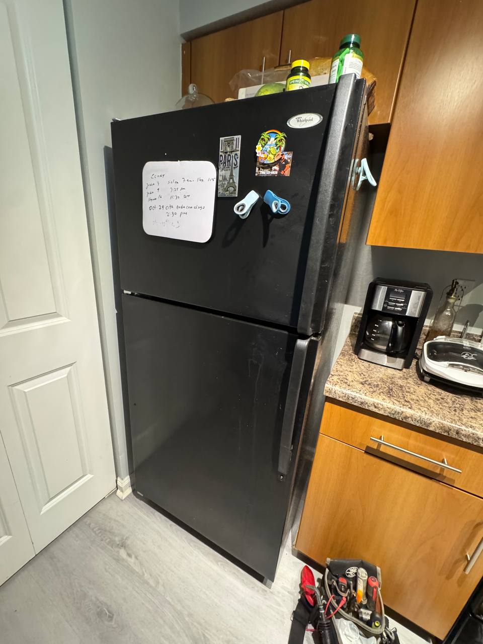 Whirlpool Refrigerator Repair in Coral Springs: Resolving Leaks & Cooling Loss — Before